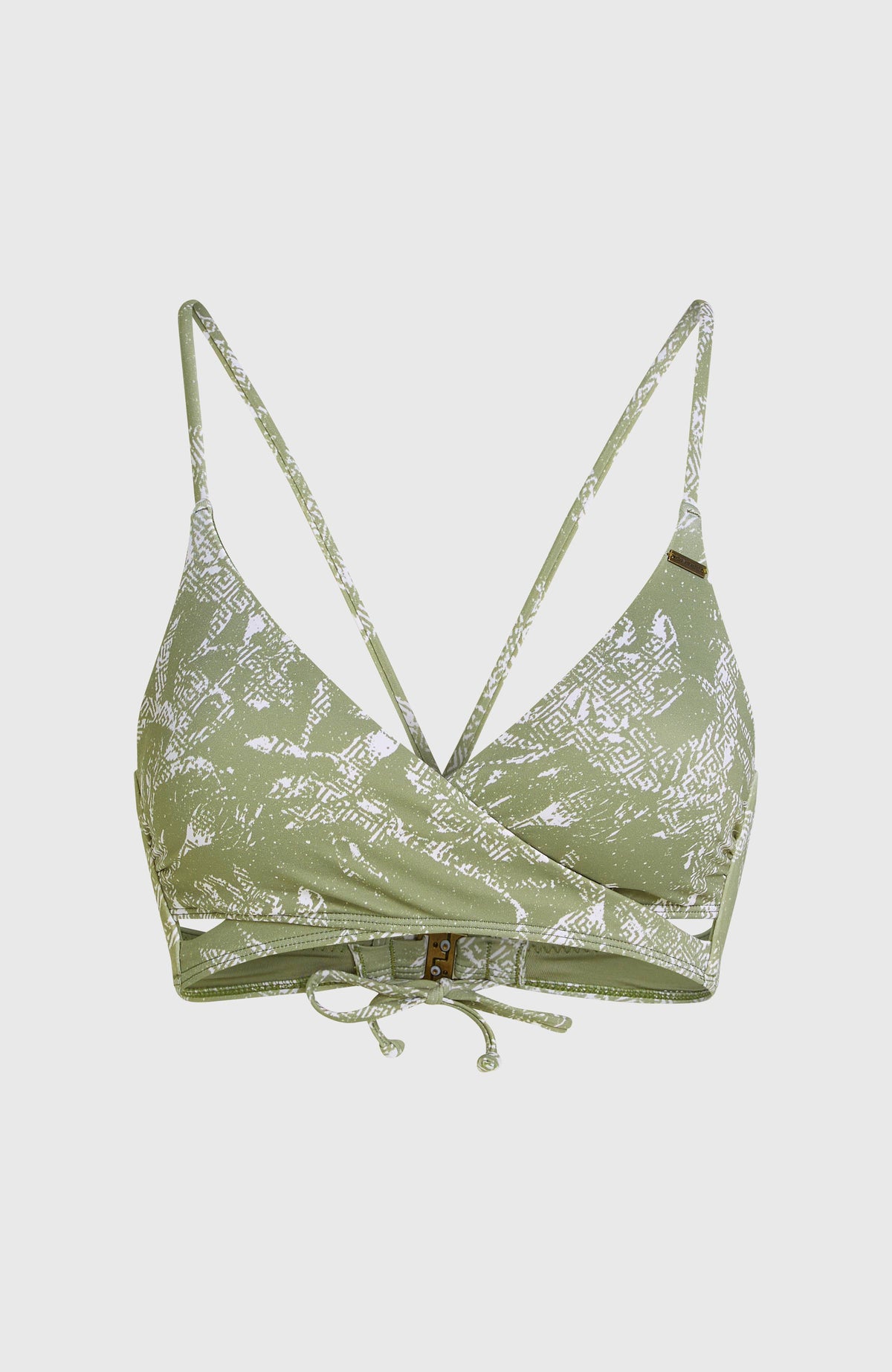 Baay bikinitop | Green Textured Jungle