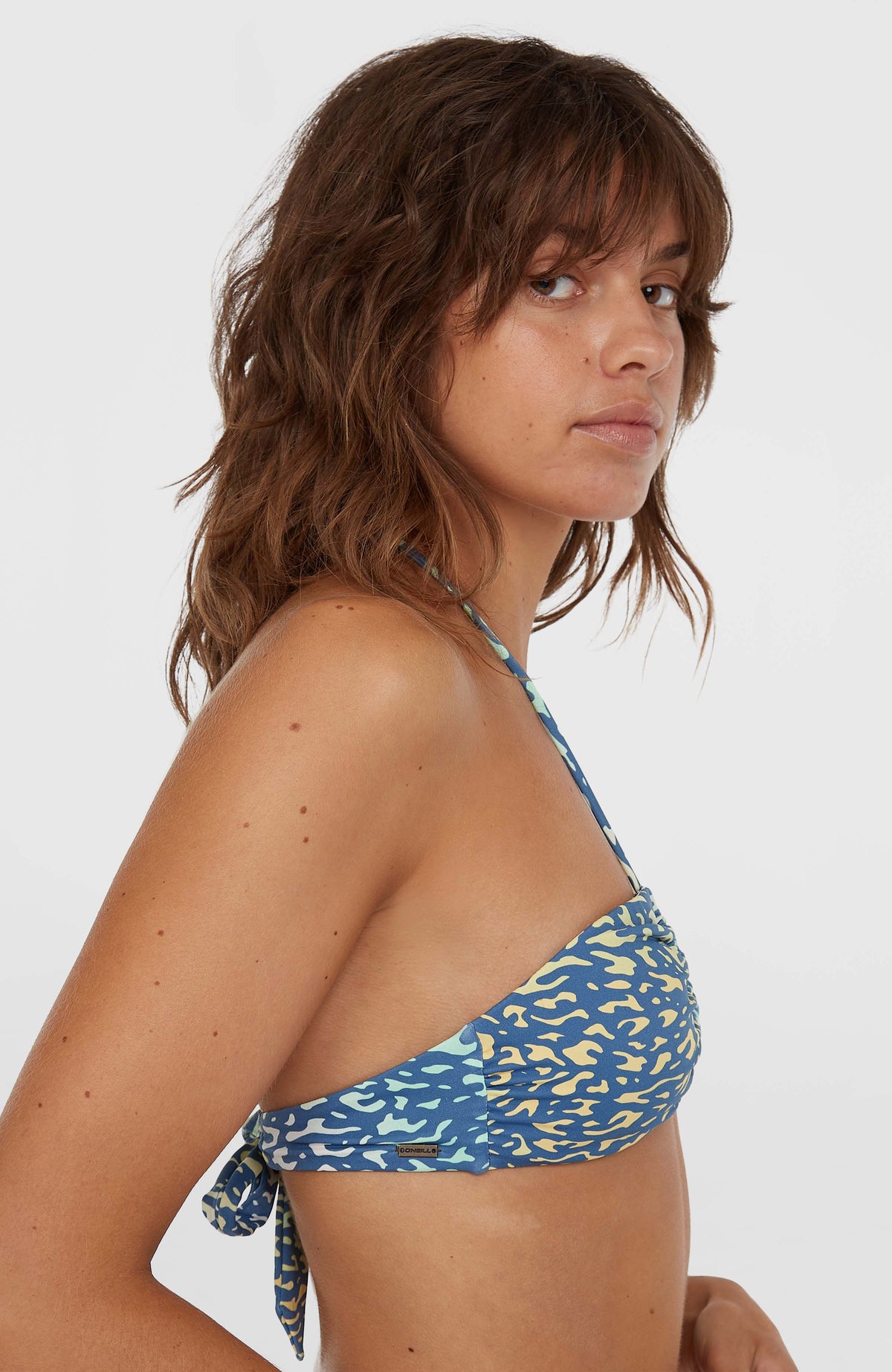Embry bikinitop | Yellow Animal Blur