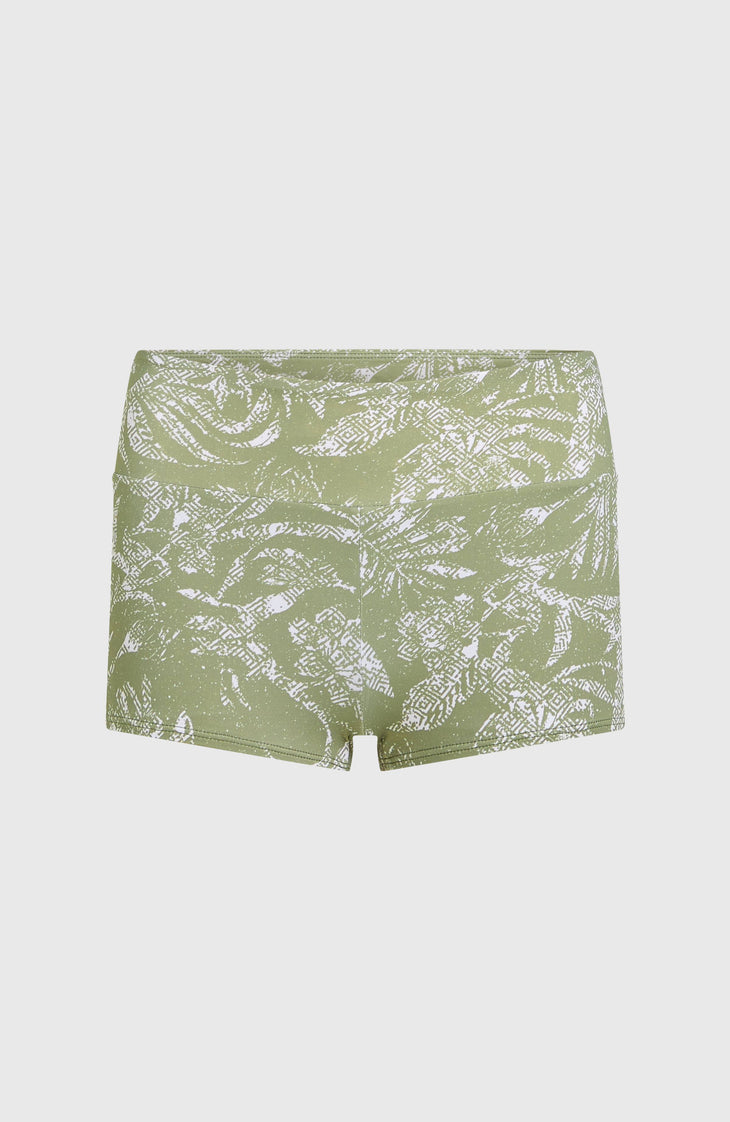 Grenada bikinibroekje | Green Textured Jungle