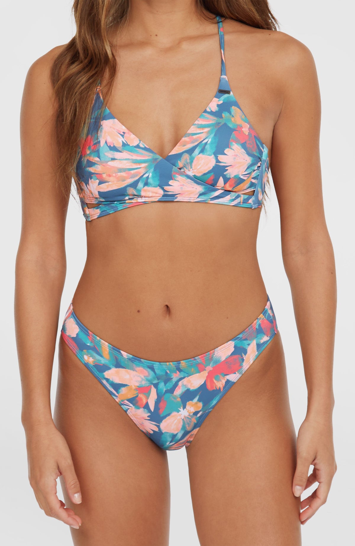 Rita bikinibroekje | Blue Painted Tropics