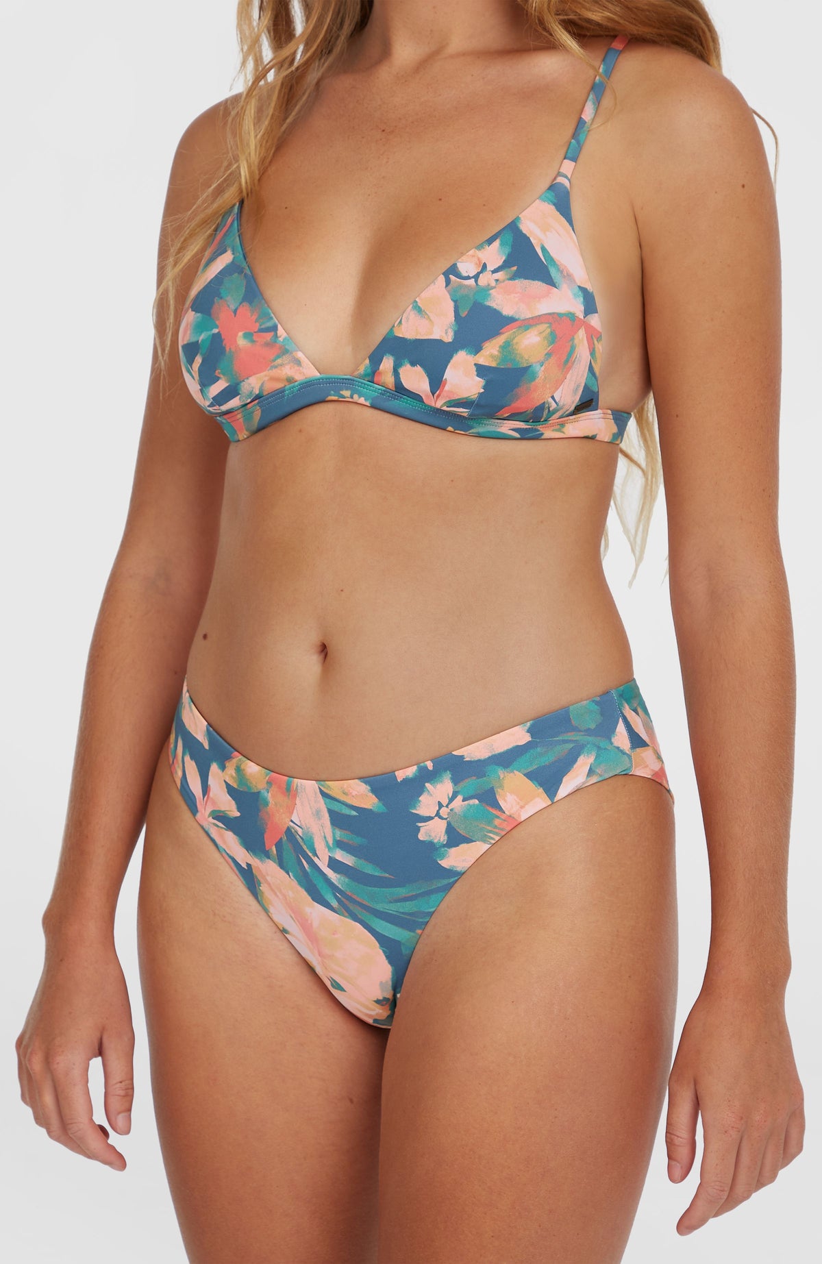 Maoi bikinibroekje | Blue Painted Tropics