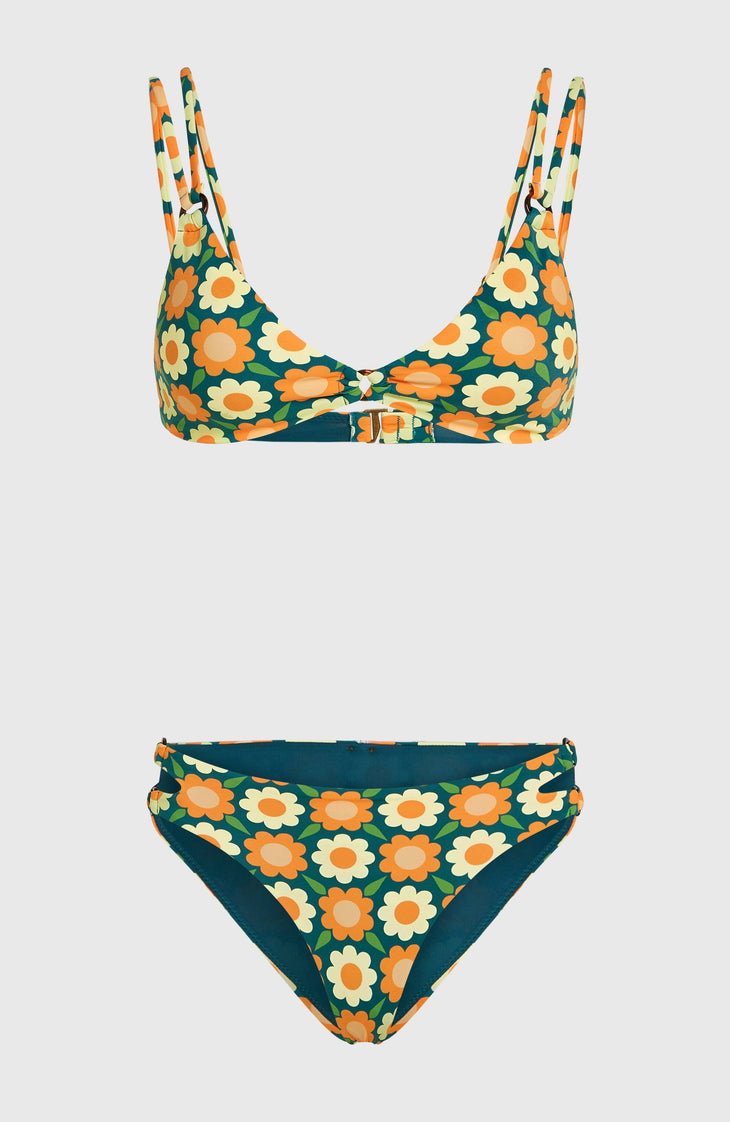 O'Riginals bikiniset | Green Retro Flower