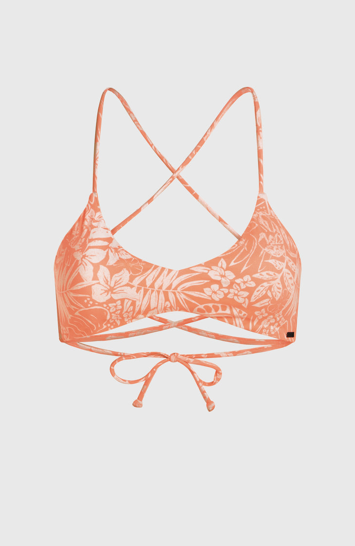 Huntington Bralette bikinitop | Peach Island Sky