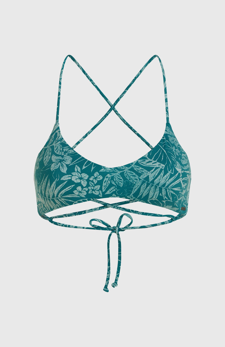 Huntington Bralette bikinitop | Green Island Sky
