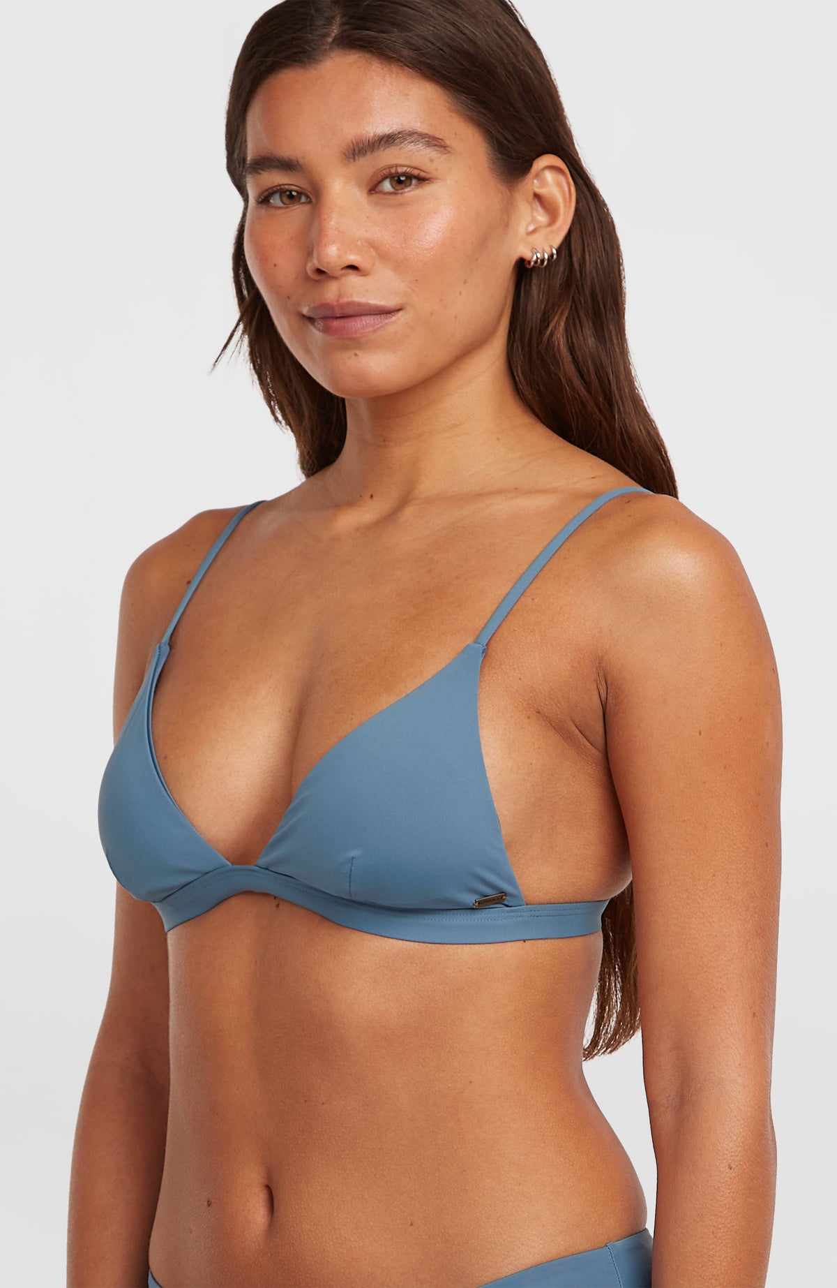Seaside Tri bikinitop | Copen Blue