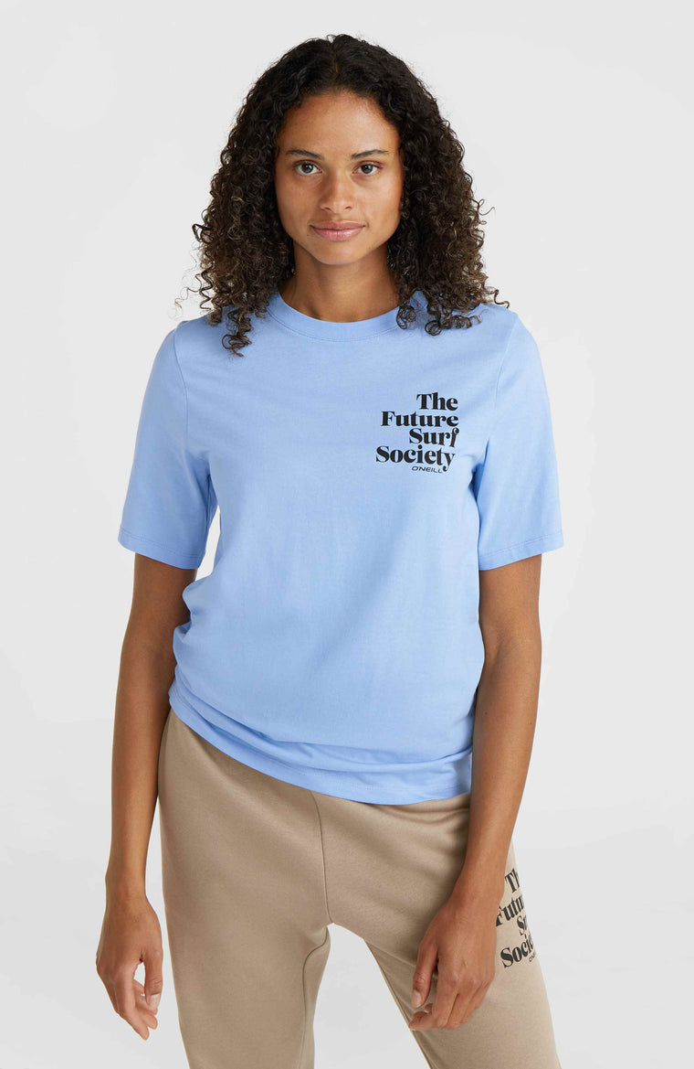 Future Surf Society Regular T-shirt | Melody Blue Future Surf Society Regular T-shirt | Melody Blue