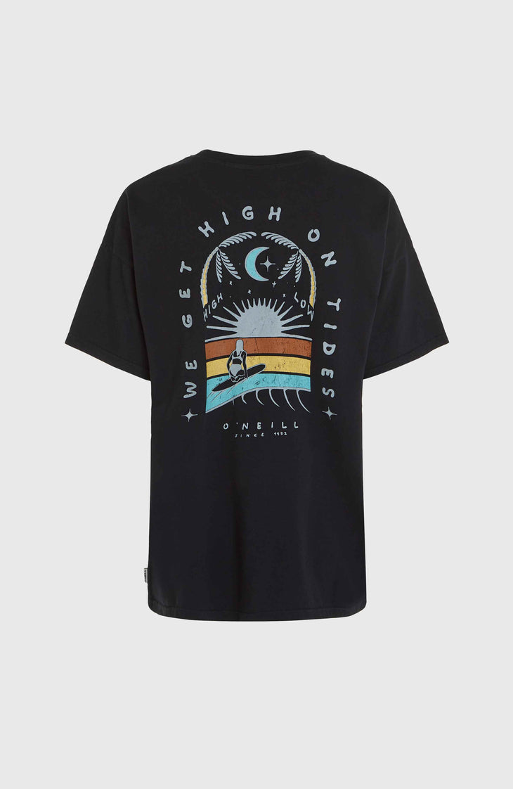 O'Neill Beach Vintage High On Tides T-shirt | Black Out