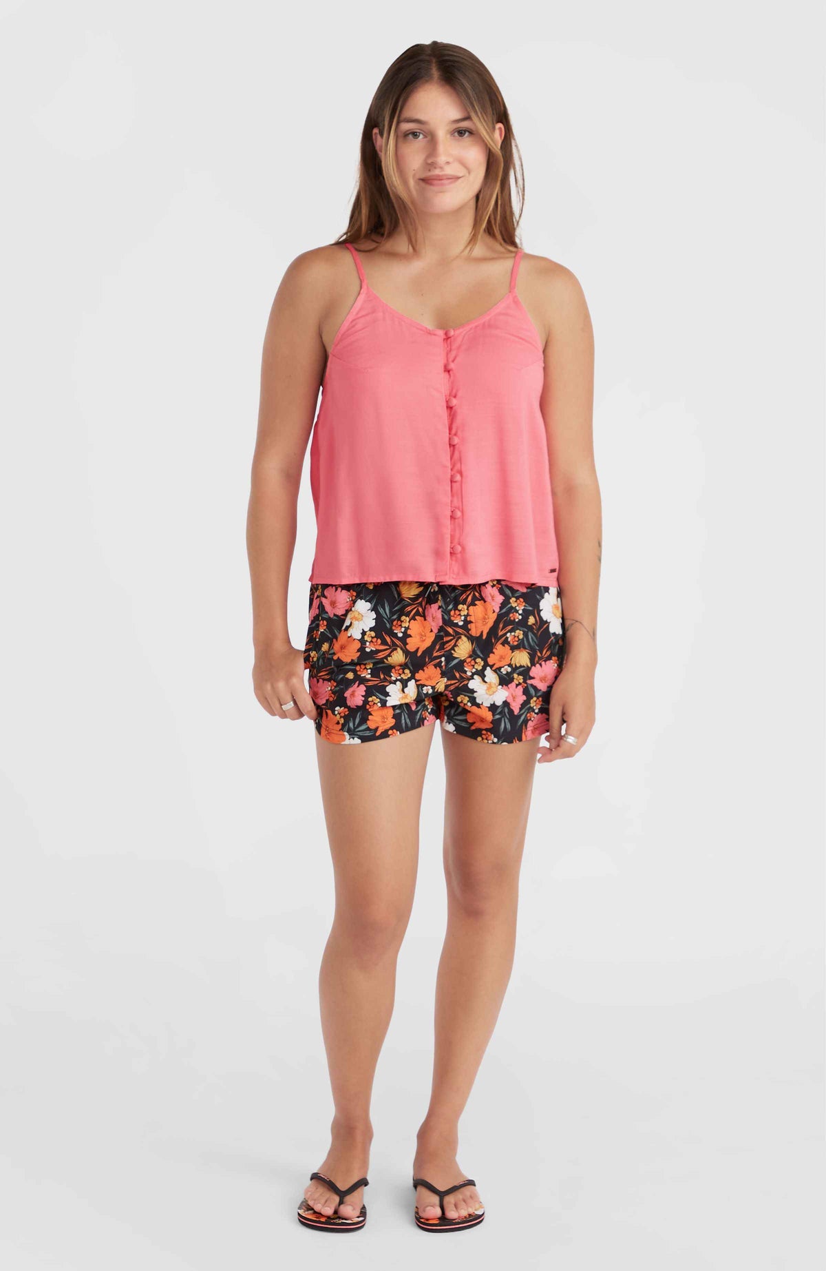 Tiare Woven tanktop | Perfectly Pink