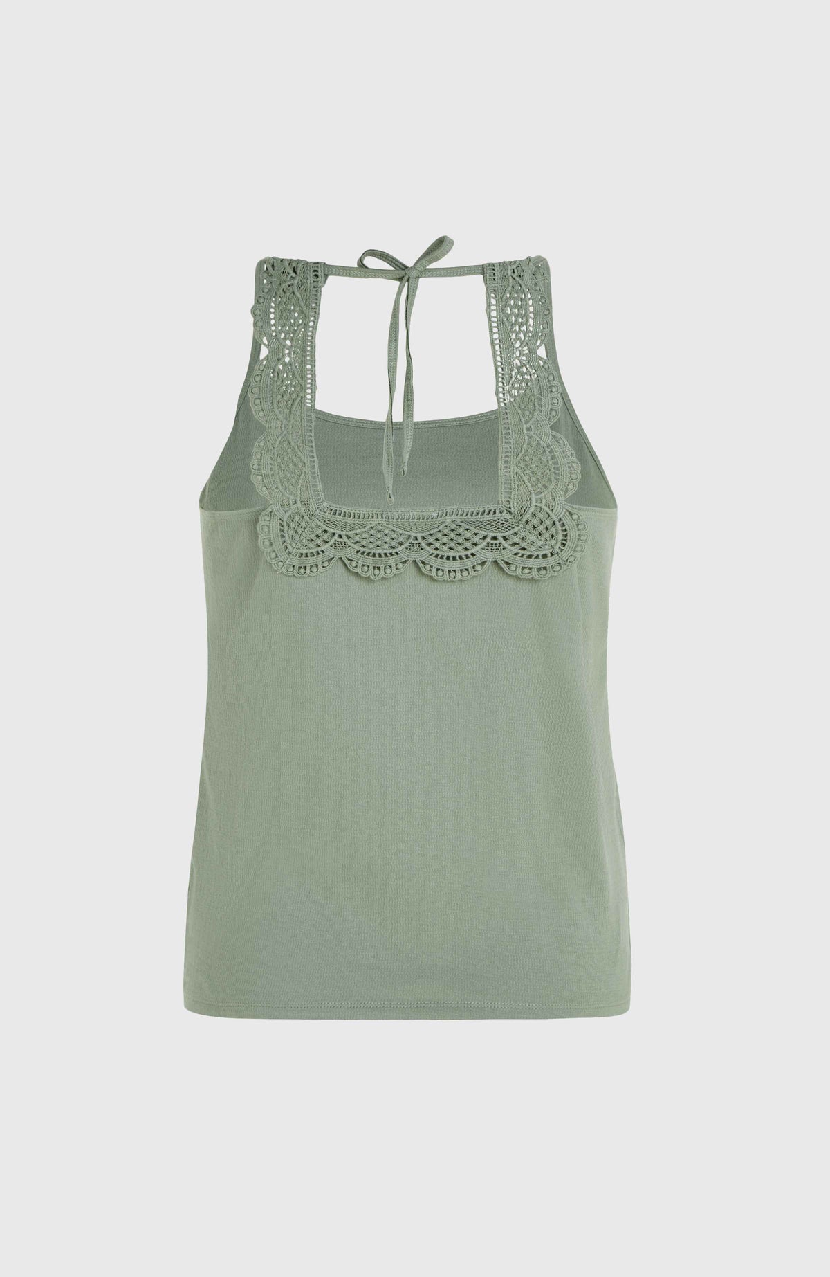 Essentials Ava tanktop met kant | Lily Pad