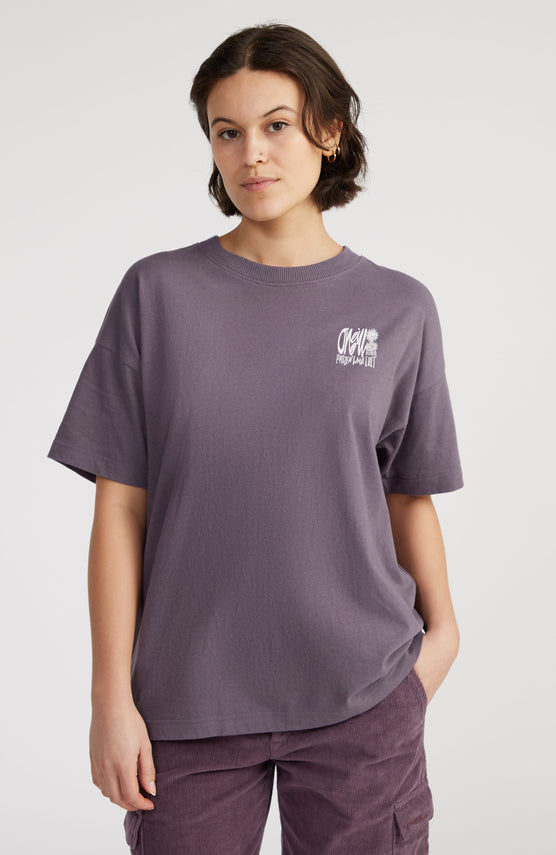 Surf Heroes losvallend T-shirt | Mauve Miracle