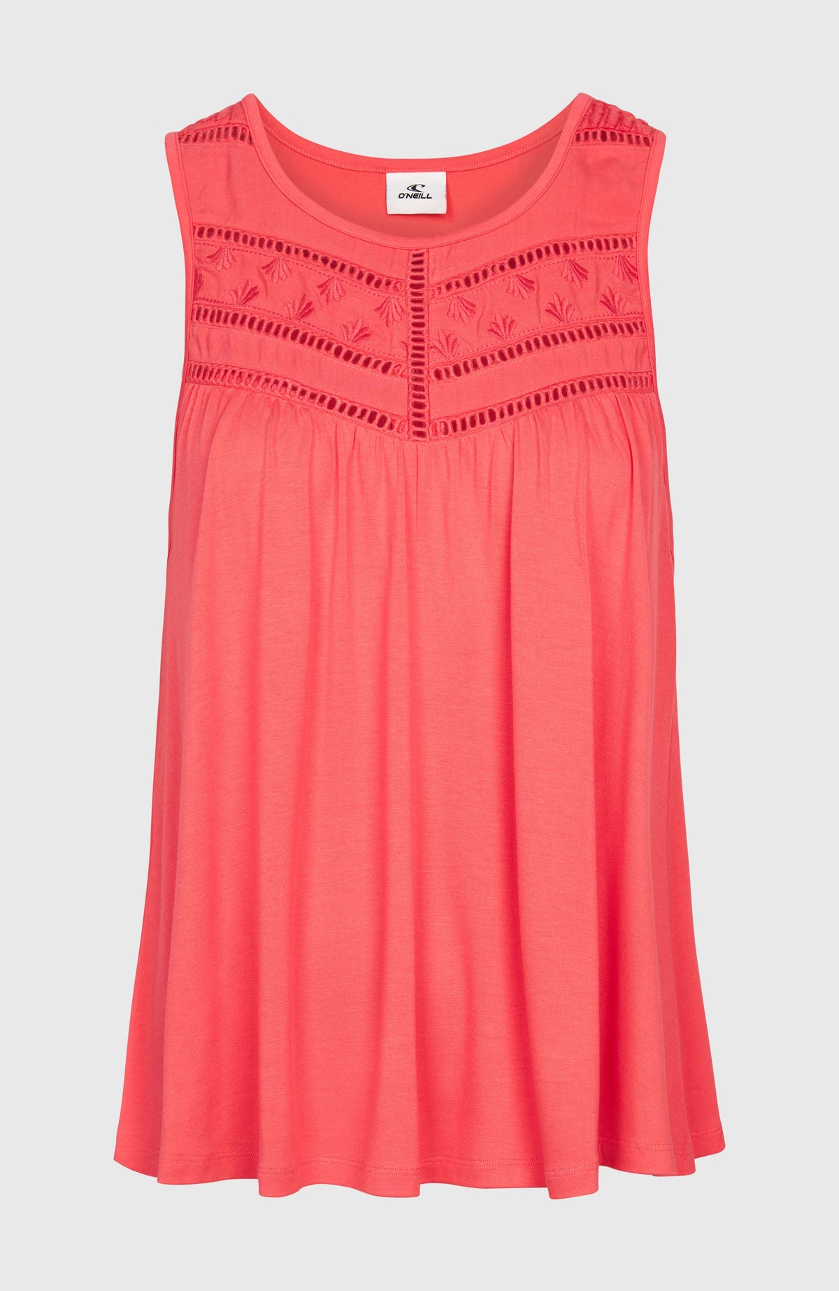 Essentials Tokeena tanktop met borduursel | Froly