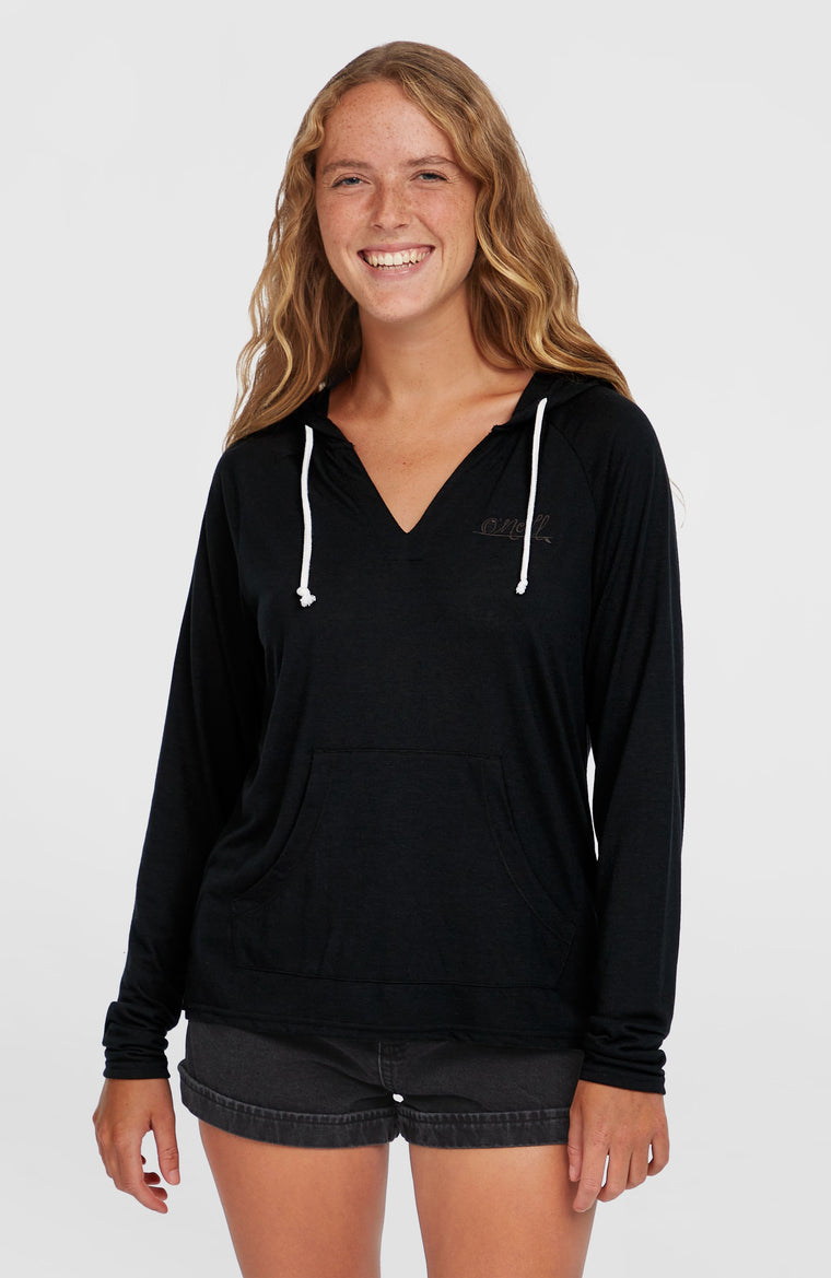Essentials hoodie met lange mouwen | Black Out Essentials hoodie met lange mouwen | Black Out