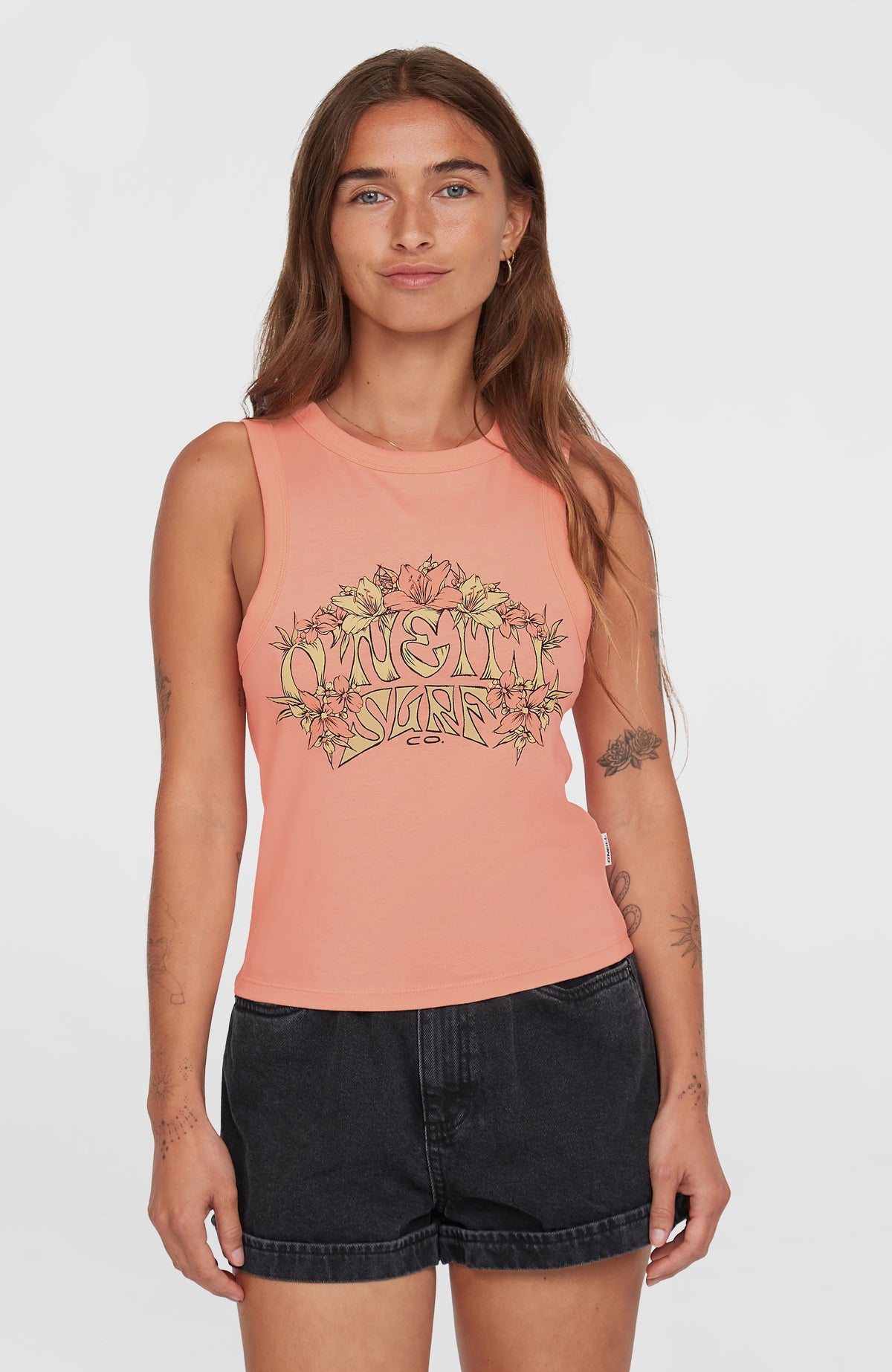 Summer Must Haves Graphic tanktop | Coral Pop