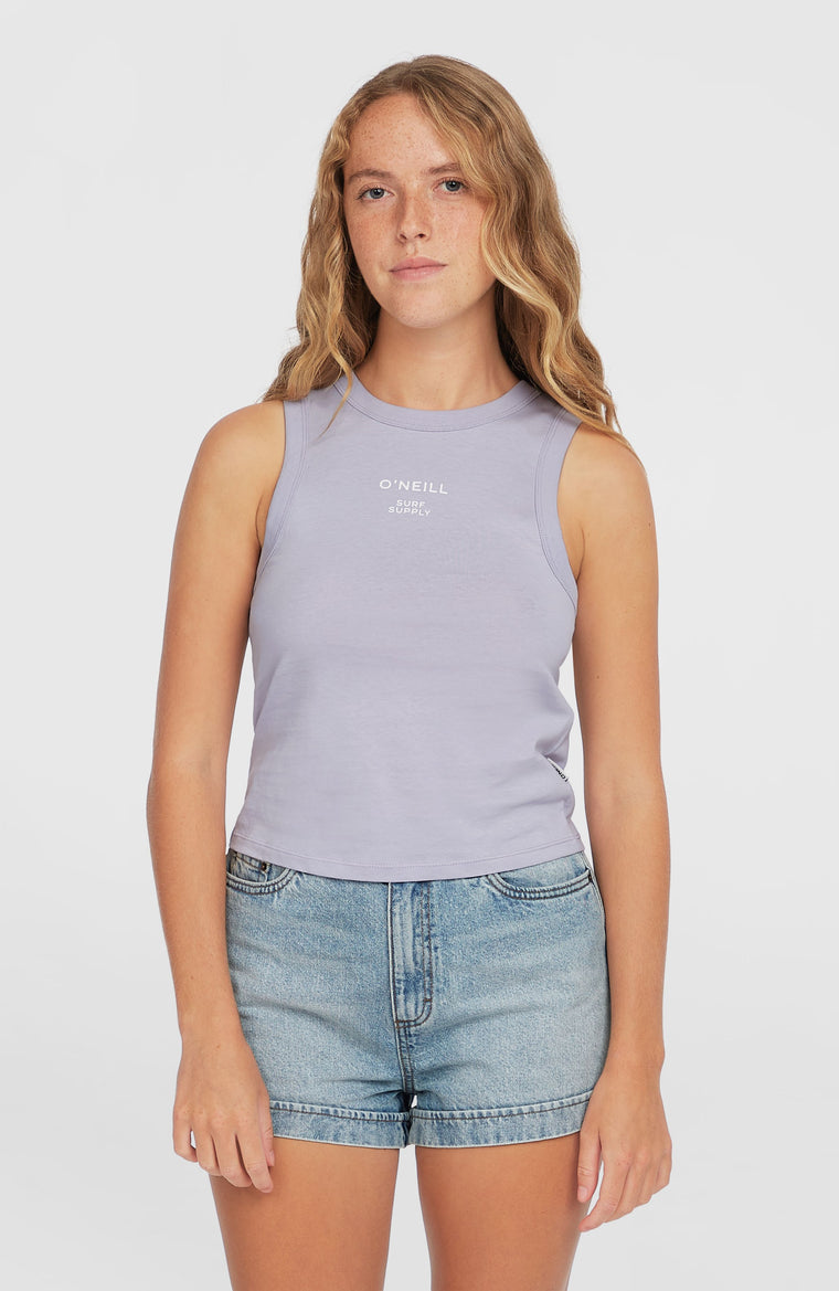 Summer Must Haves Graphic tanktop | Purple Gleam Summer Must Haves Graphic tanktop | Purple Gleam