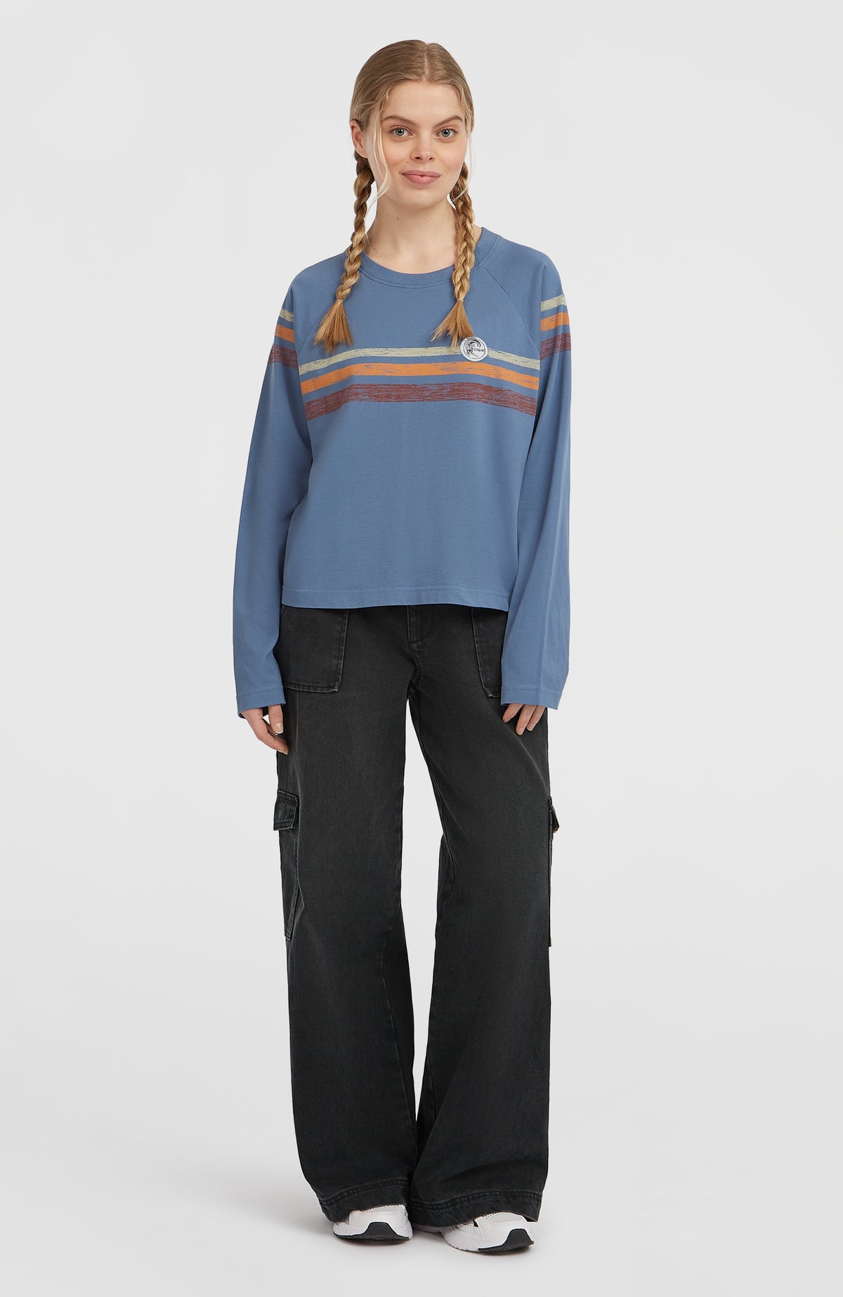 O'Riginals shirt met lange mouwen | Mozart Blue