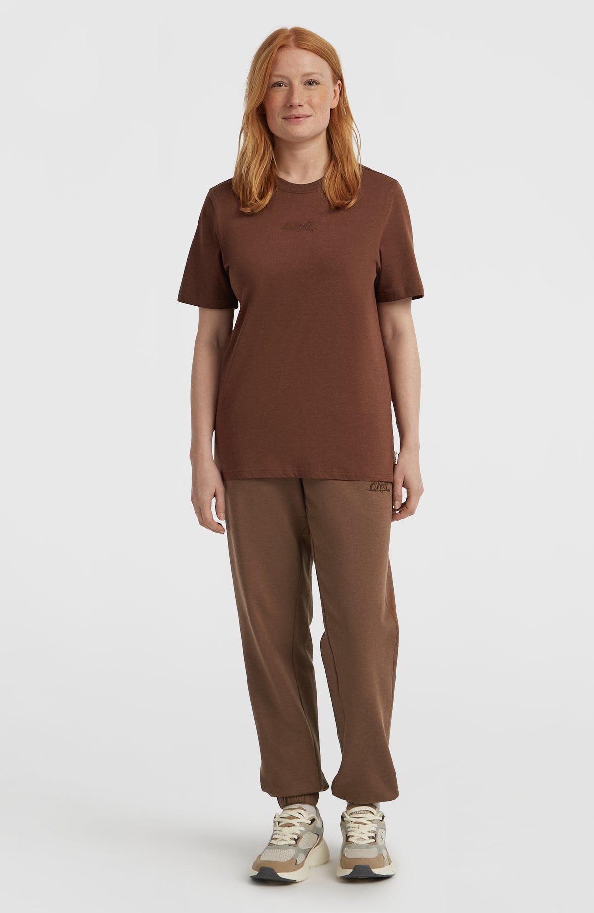 Essentials Script T-shirt | Hazel Spice