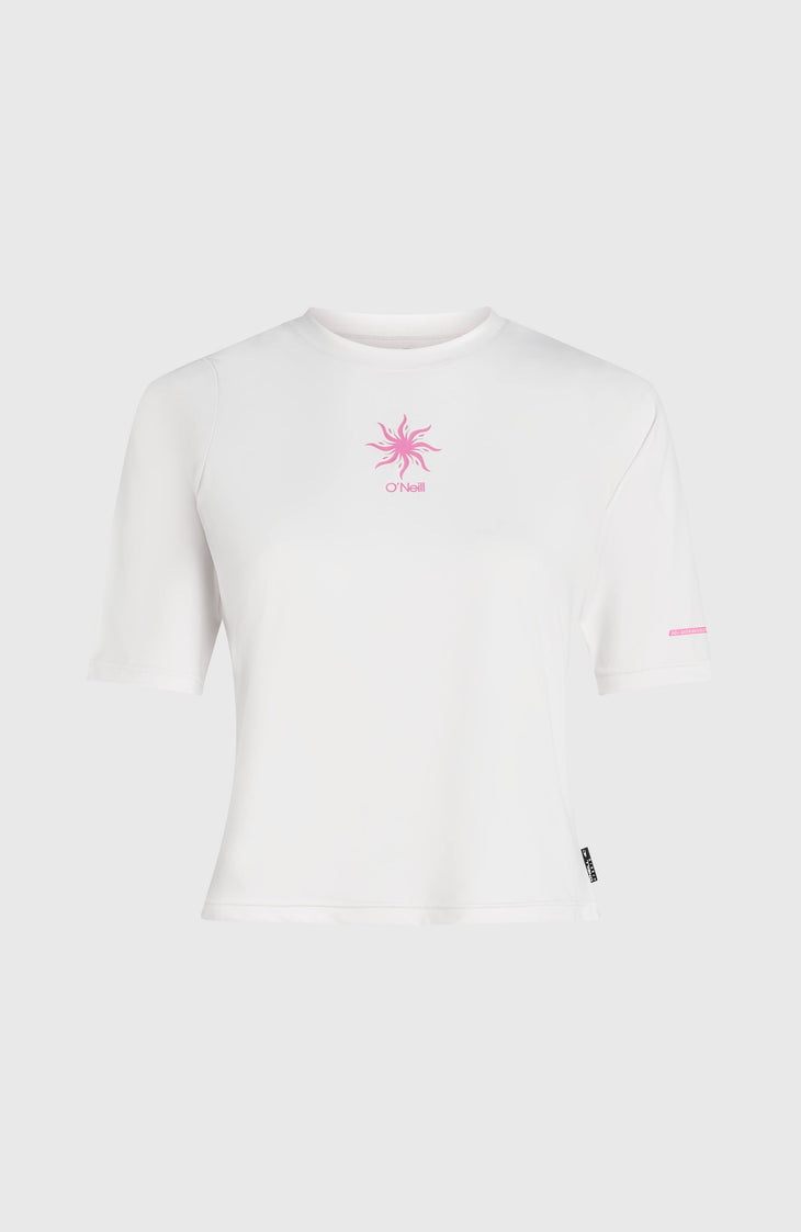 O'Neill Hybrid Polygiene UPF 50+ T-shirt | Snow White