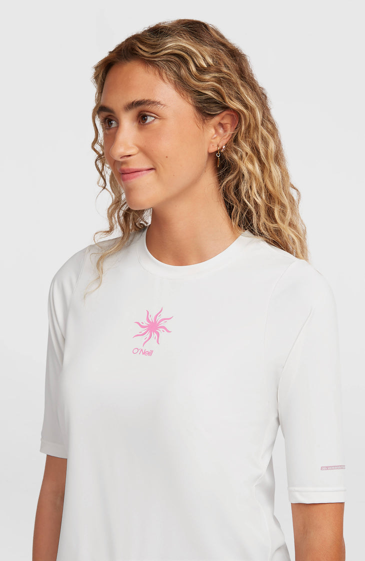 O'Neill Hybrid Polygiene UPF 50+ T-shirt | Snow White