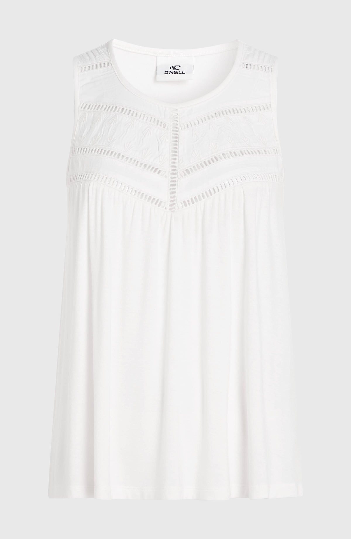 Essentials Tokeena tanktop met borduursel | Snow White