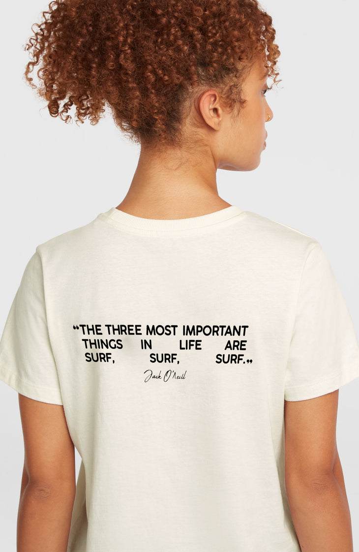 O'Neill Polygiene Cotton Graphic T-shirt | Snow White