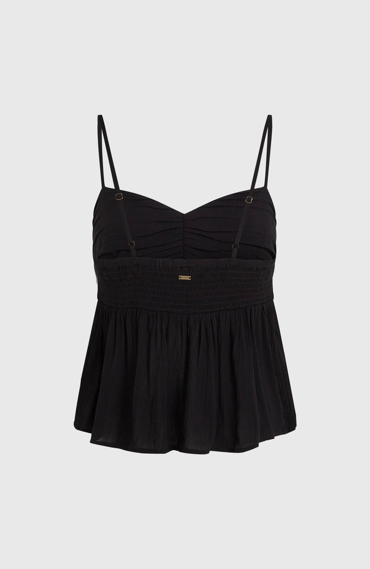 Reeta geweven top | Black Out