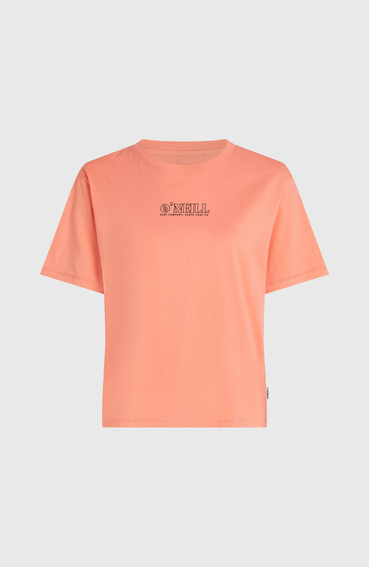 O'Neill Boxy Back-Print T-shirt | Funky Peach