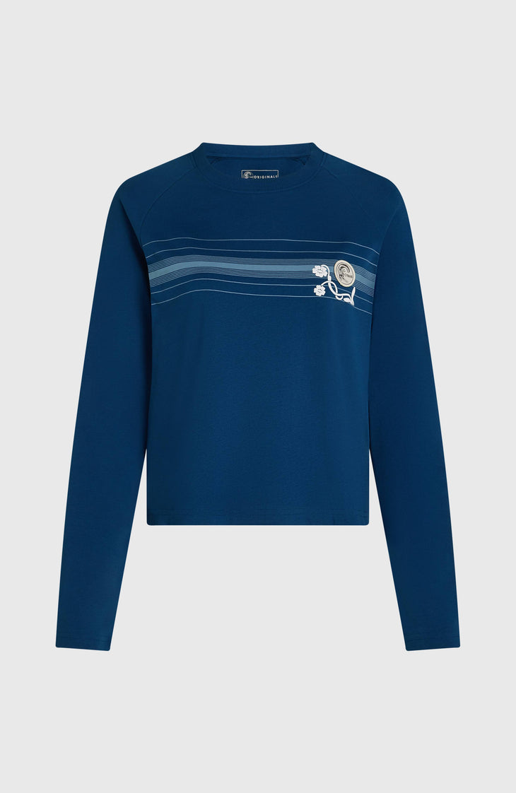 O'Riginals shirt met lange mouwen | Regal Blue