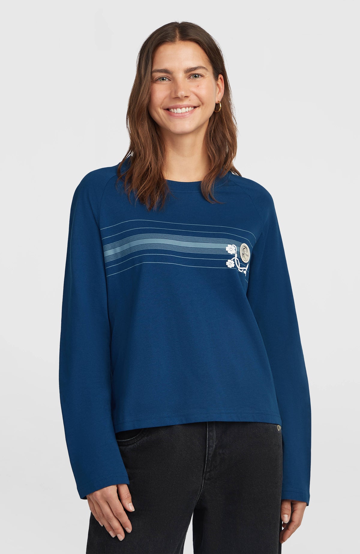 O'Riginals shirt met lange mouwen | Regal Blue