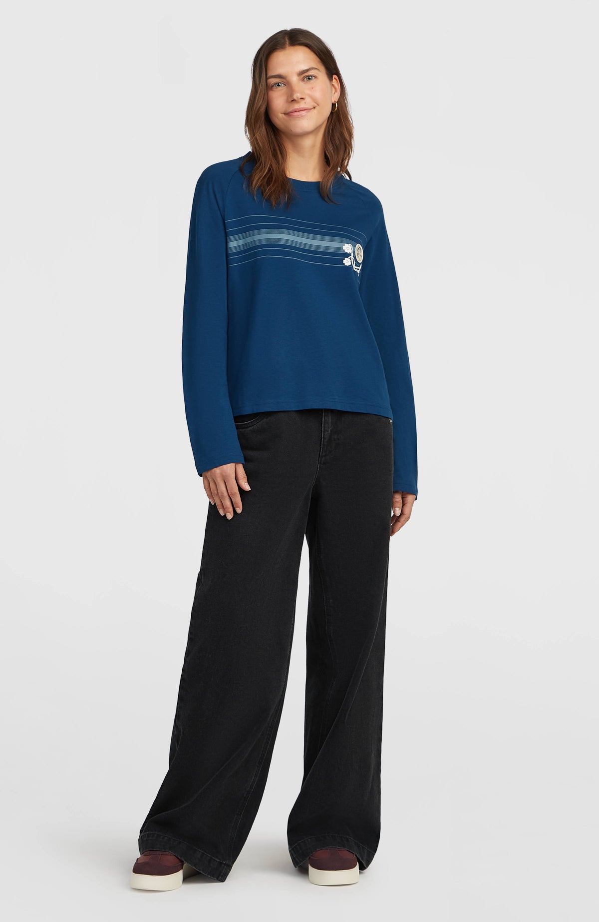 O'Riginals shirt met lange mouwen | Regal Blue