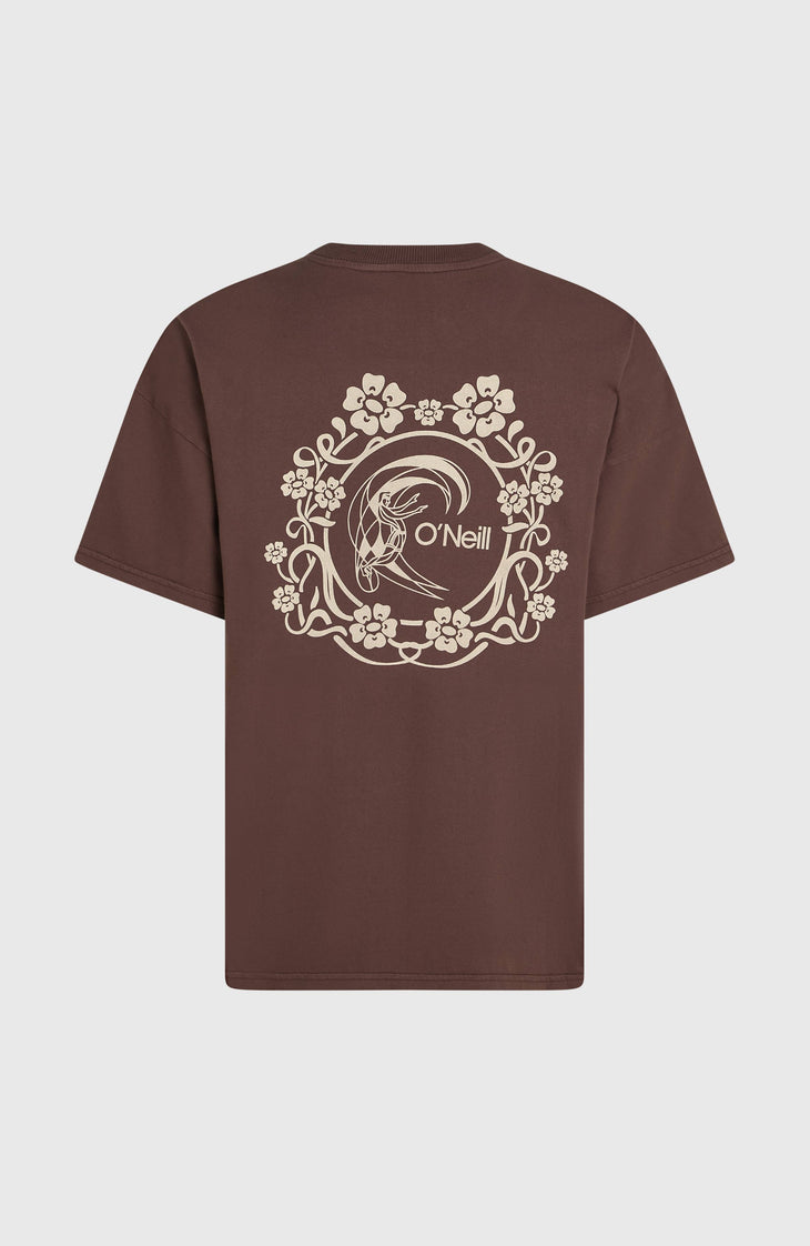 O'Riginals Back-Print T-shirt | Purple Gray