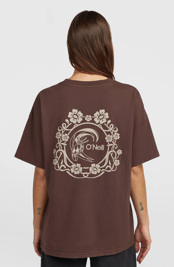 O'Riginals Back-Print T-shirt | Purple Gray