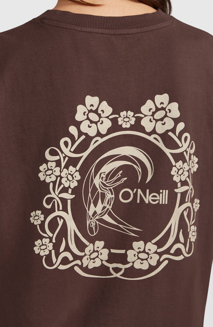 O'Riginals Back-Print T-shirt | Purple Gray