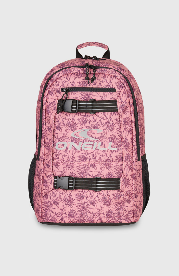 Boarder rugtas | Pink Tonal Flower