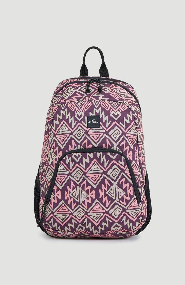 Wedge rugtas | Purple Retro Ikat