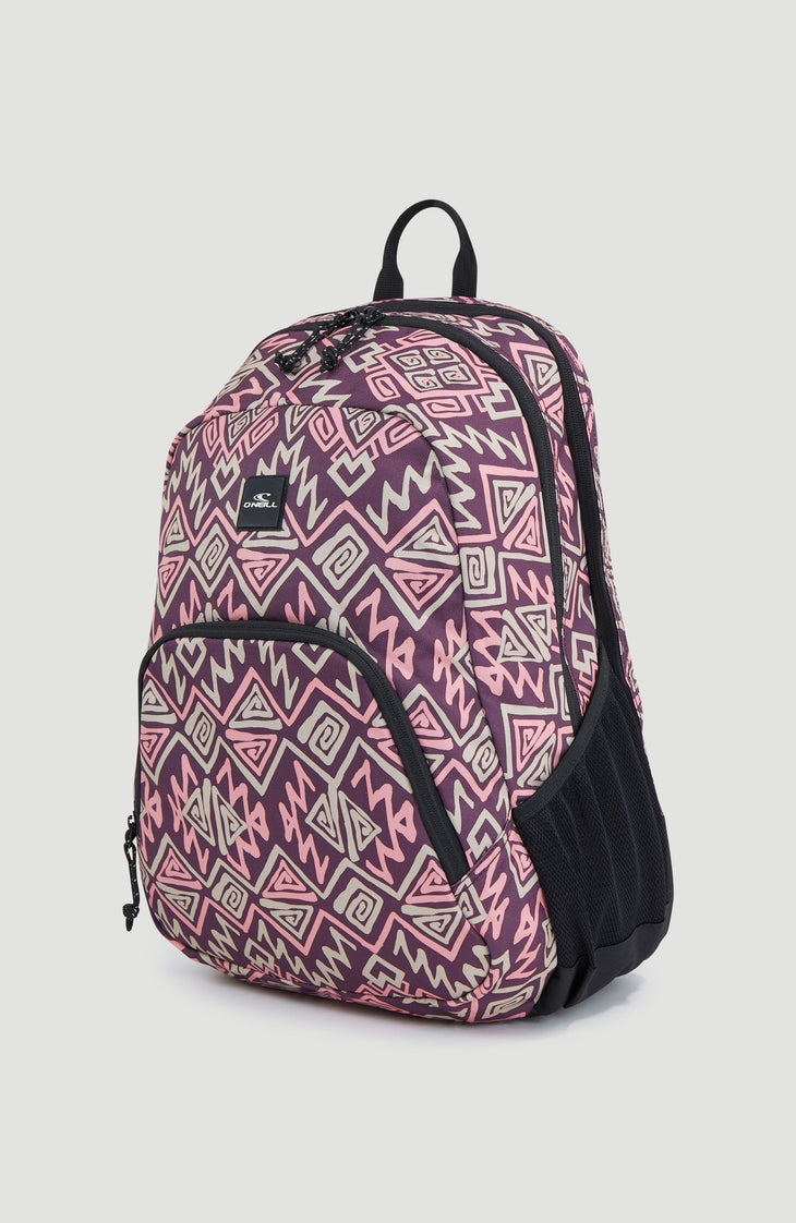 Wedge rugtas | Purple Retro Ikat