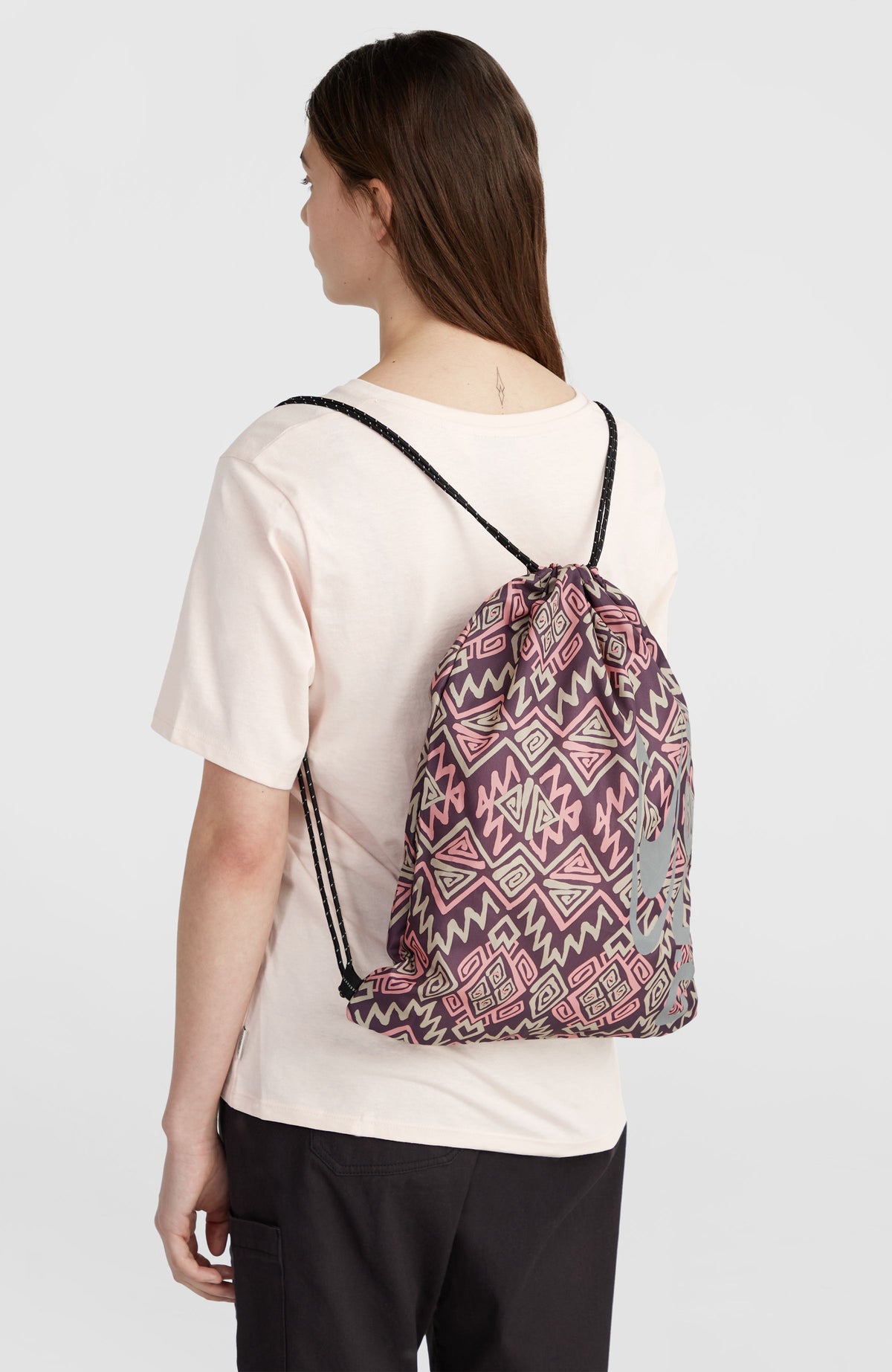 Gym bag | Purple Retro Ikat
