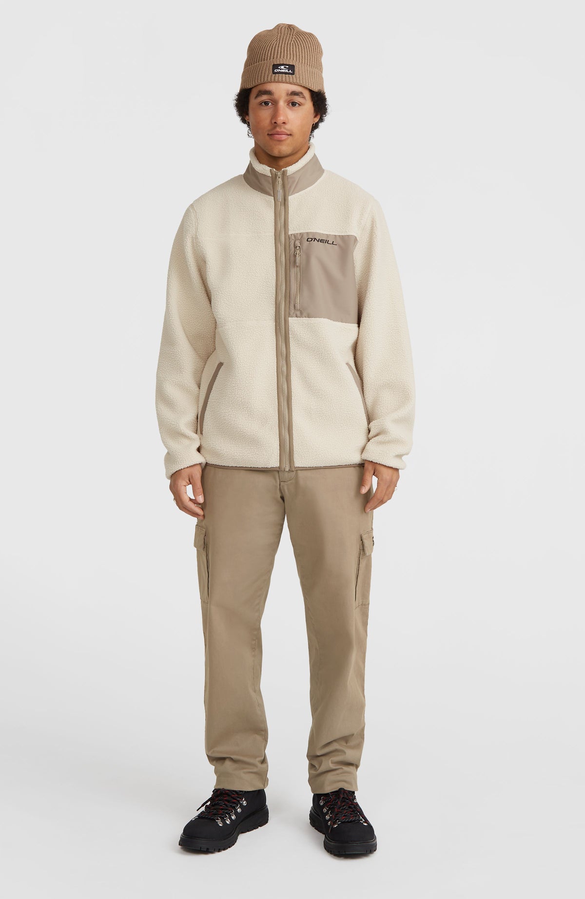 High-Pile fleecevest met volledige rits | Atmosphere