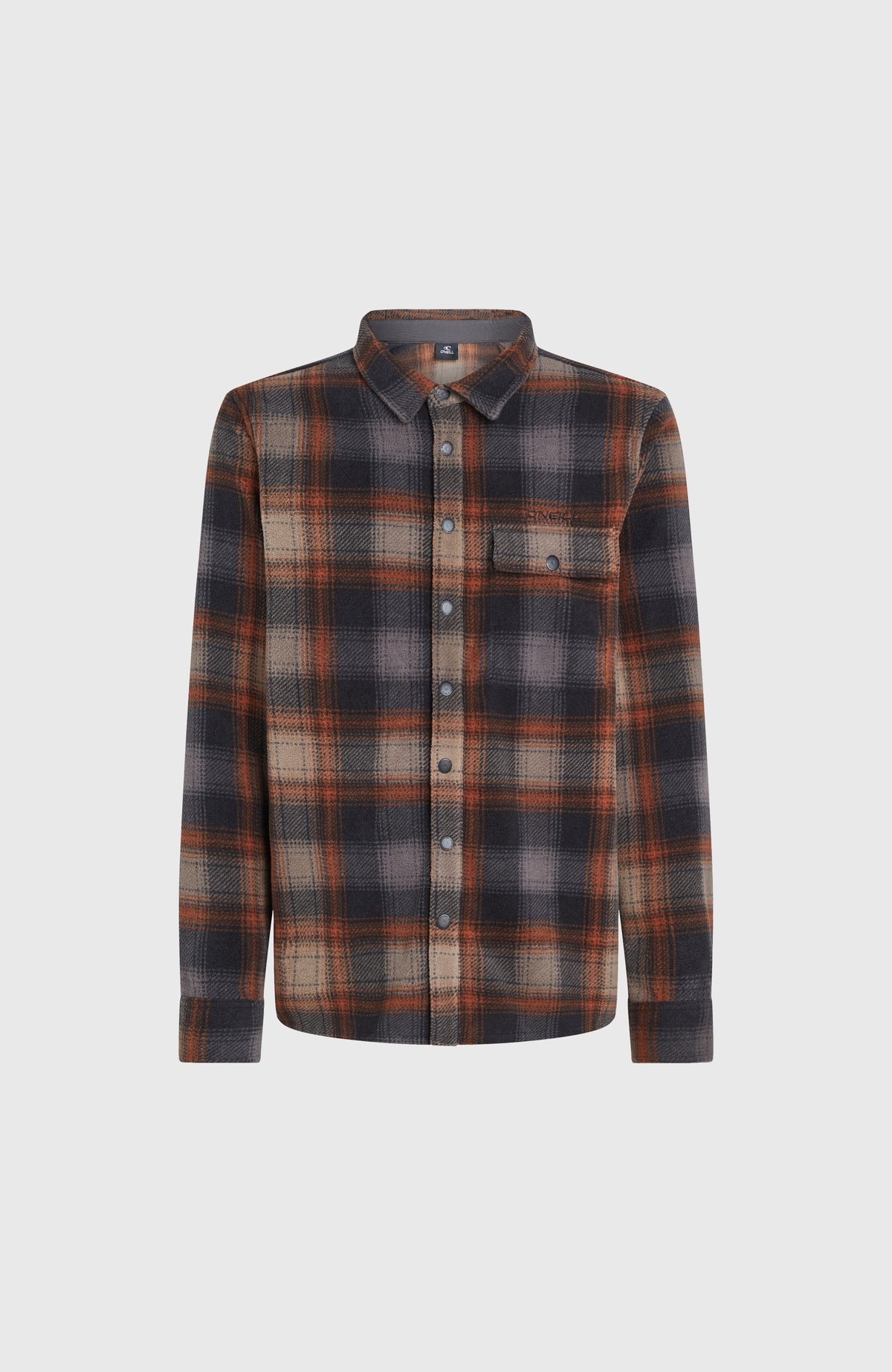 Superfleece overhemd | Grey Check Small