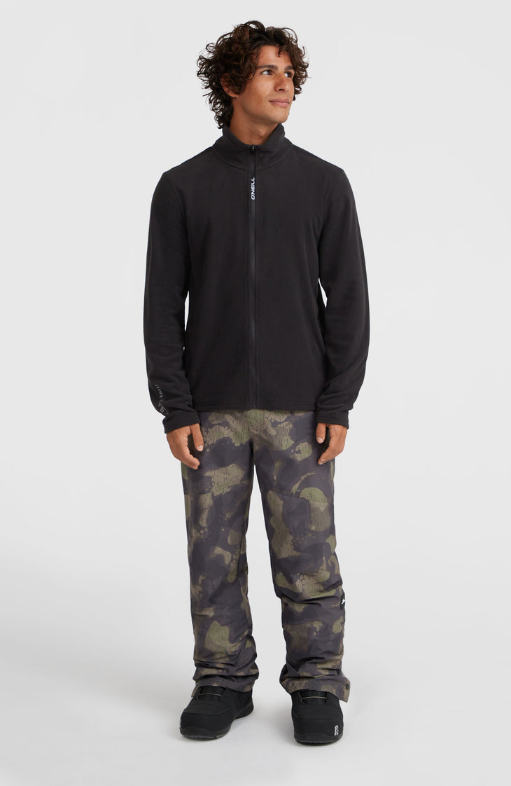 Jack's Polartec® 100 fleecevest met volledige rits | Black Out