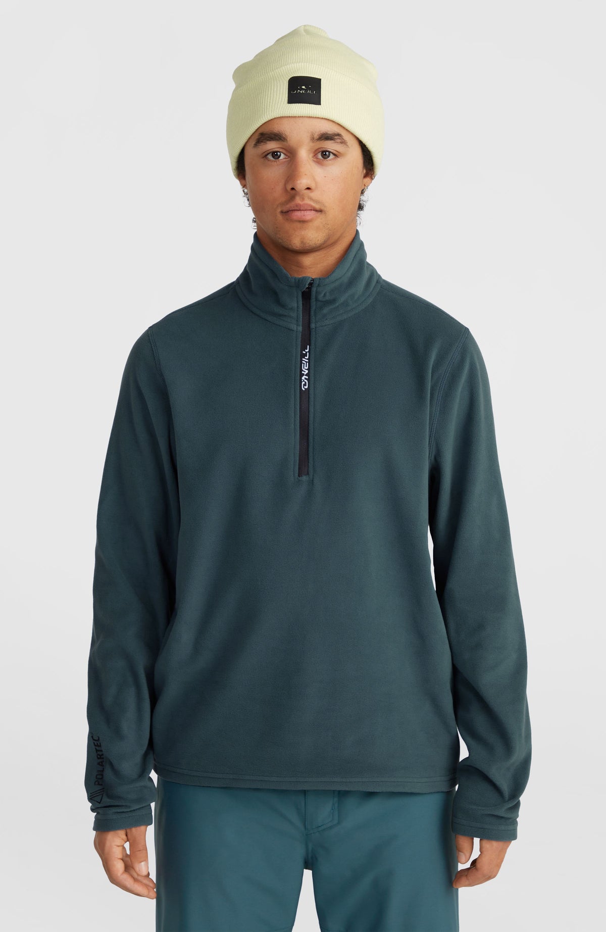 Jack's Polartec® 100 fleecetrui met halve rits | Alma Steel
