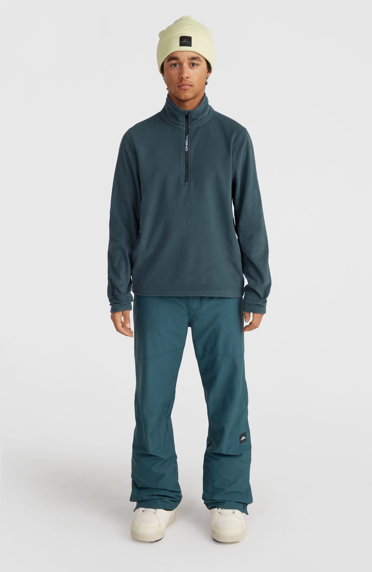 Jack's Polartec® 100 fleecetrui met halve rits | Alma Steel