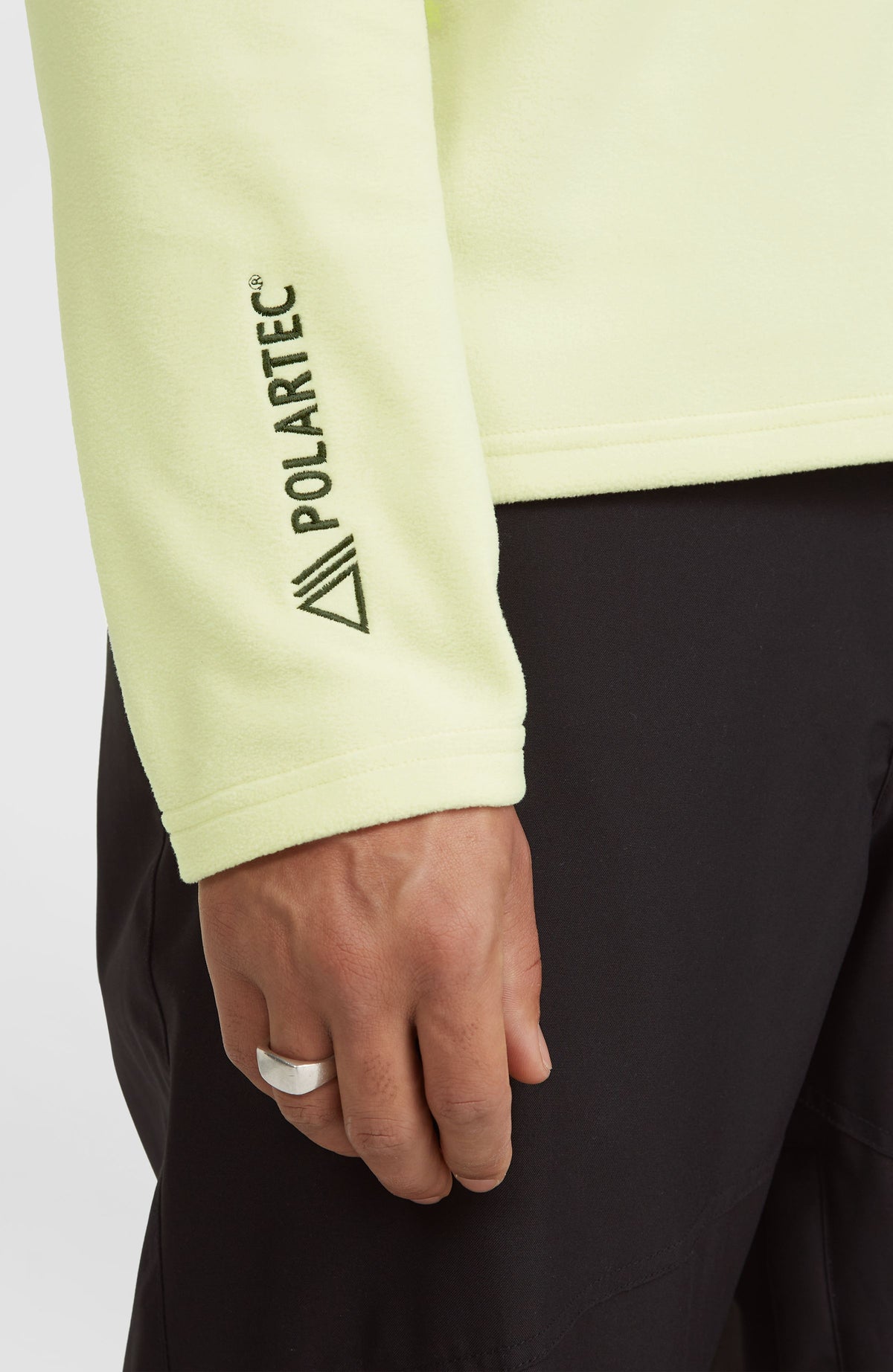 Jack's Polartec® 100 fleecetrui met halve rits | Lime Wash