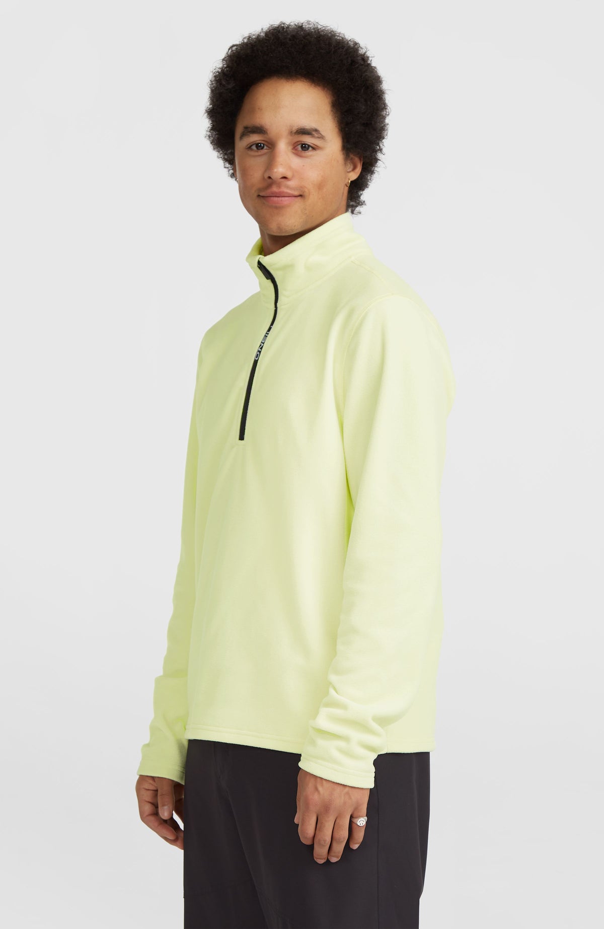 Jack's Polartec® 100 fleecetrui met halve rits | Lime Wash