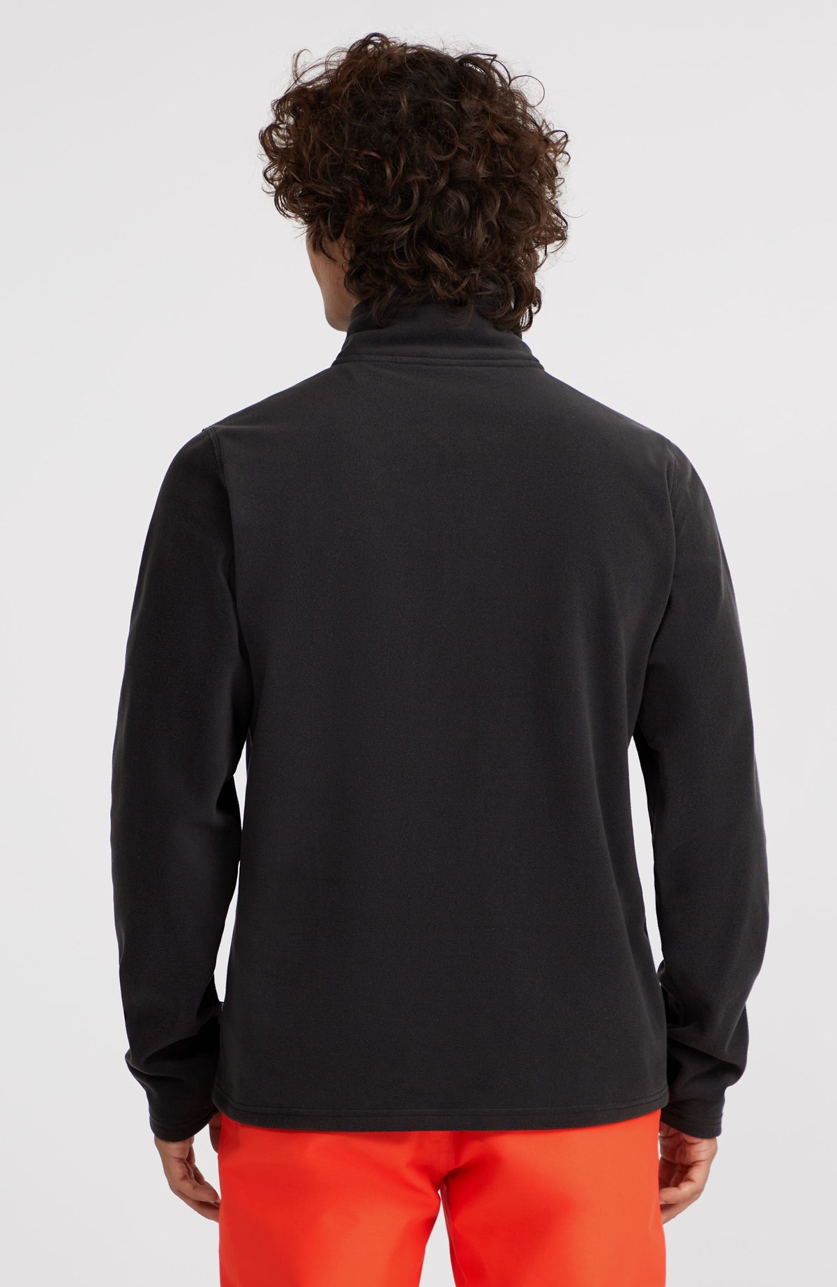 Jack's Polartec® 100 fleecetrui met halve rits | Black Out