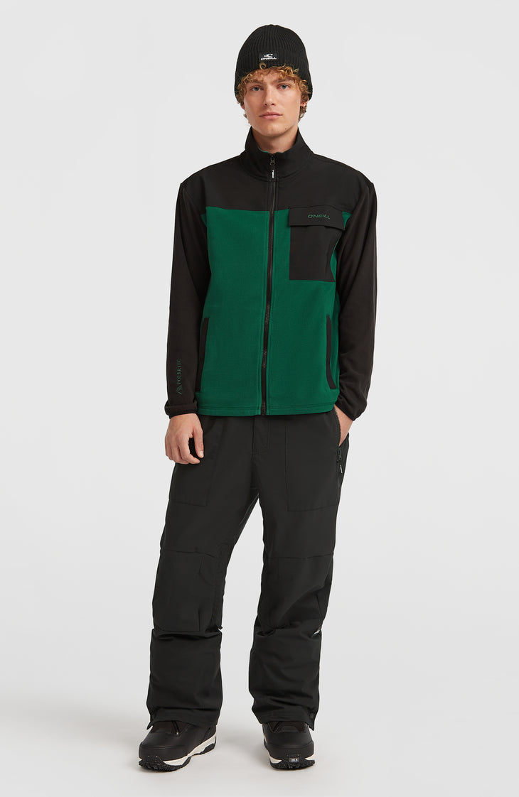 FWC'Peak Polartec® fleecevest | Emerald Envy Colour Block