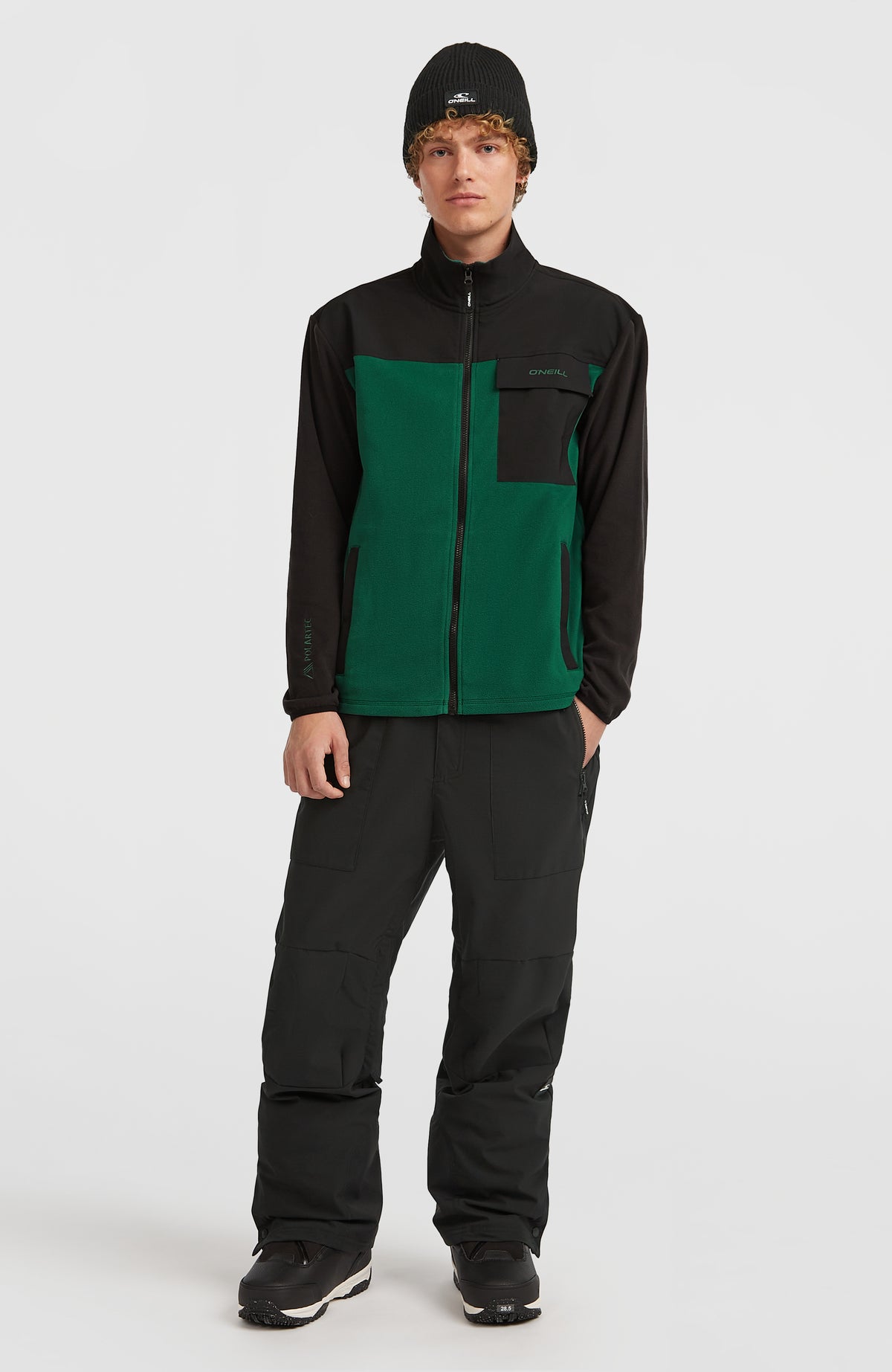 FWC'Peak Polartec® fleecevest | Emerald Envy Colour Block