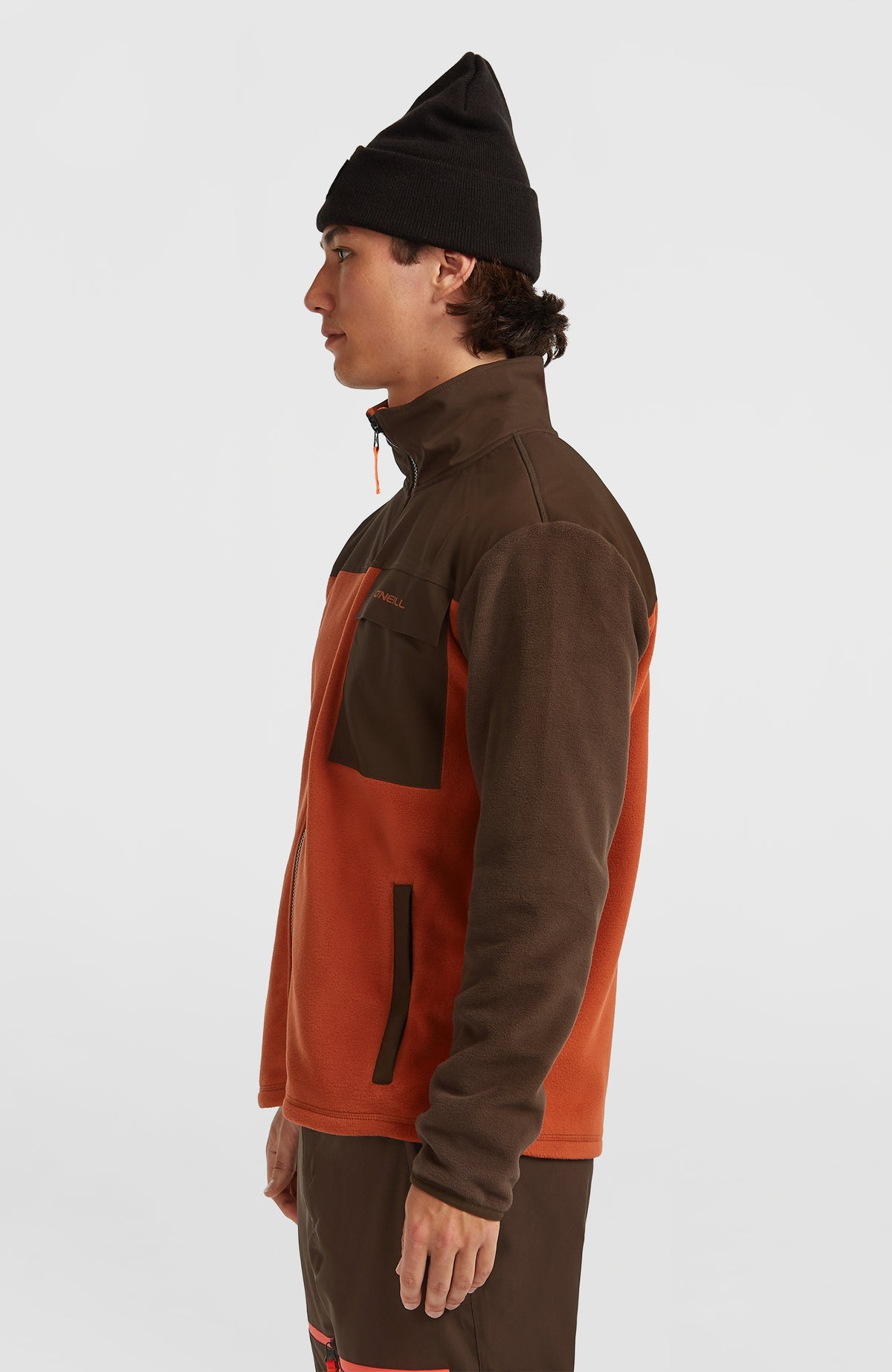 FWC'Peak Polartec® fleecevest | Coffee Bean Colour Block