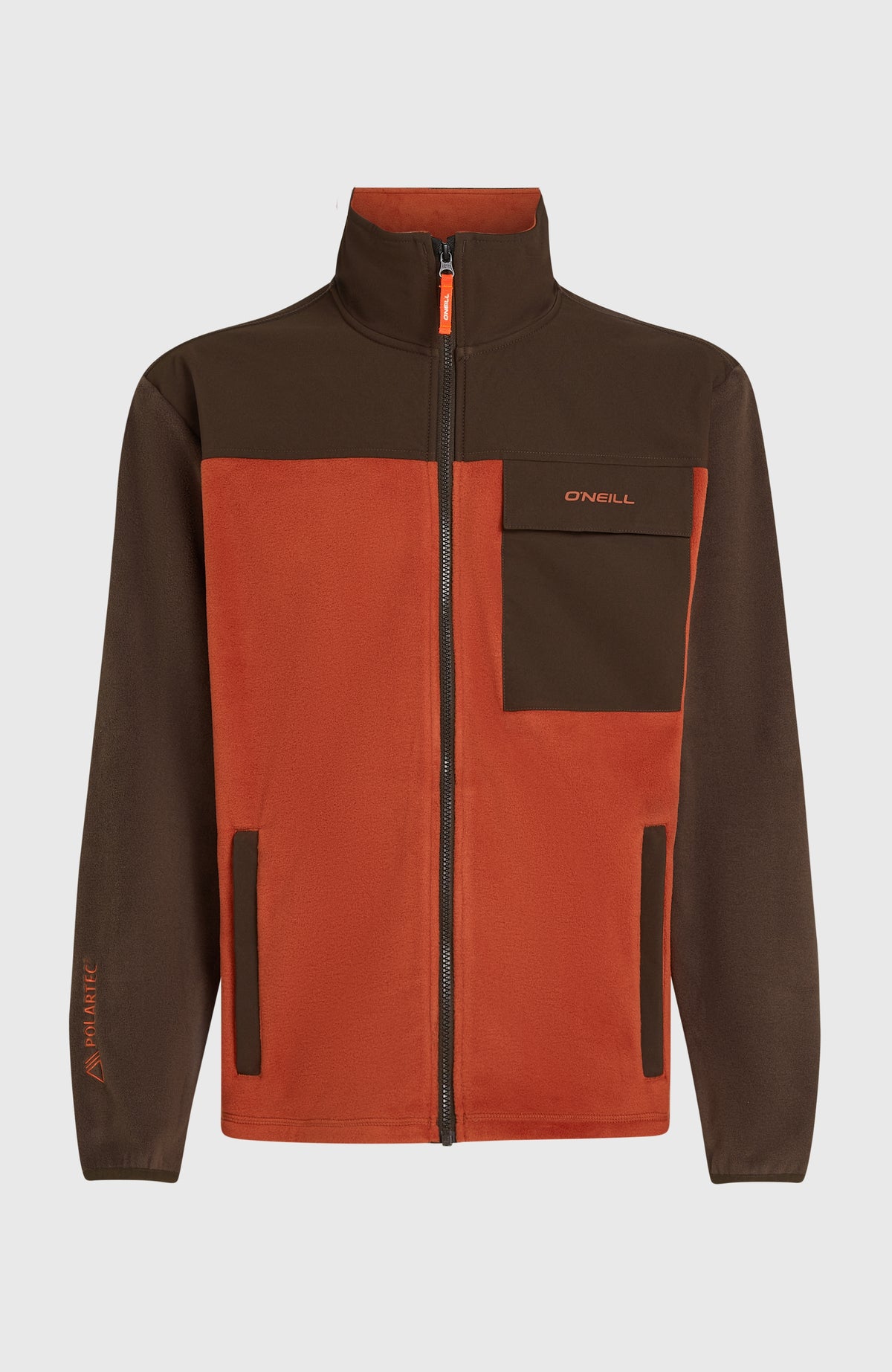 FWC'Peak Polartec® fleecevest | Coffee Bean Colour Block