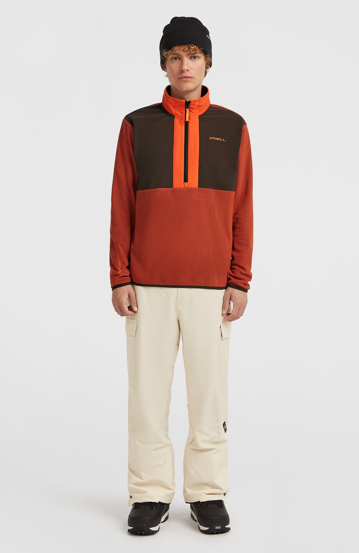 FWC'Cruz Triple Polartec® fleecetrui | Coffee Bean Colour Block