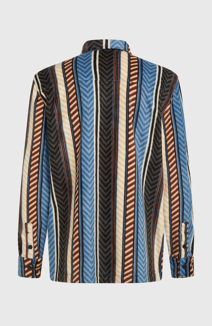 O'Riginals Superfleece overhemd | Blue Vintage O'Neill Stripe